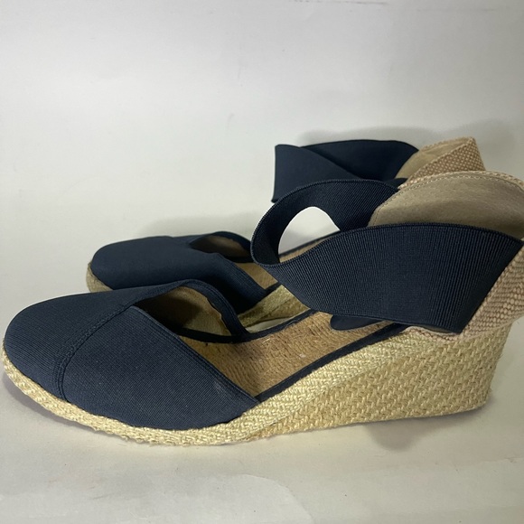 Ralph Lauren | Shoes | Ralph Lauren Espadrilles Charla Navy Blue Wedge Size  8 | Poshmark